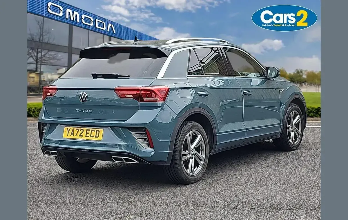 Used VW T-Roc R-line 150 HP (110 kW) 2023 Blue SUV