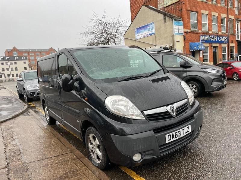 Black Used 2013 Vauxhall Vivaro Sportive MPV | £3,895 (Fair price) - Image 1/4