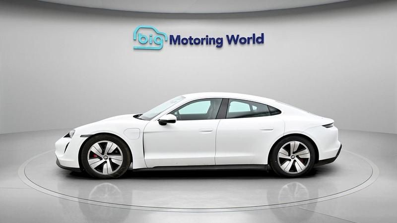 Used Porsche Taycan 4S 2022 White Sedan
