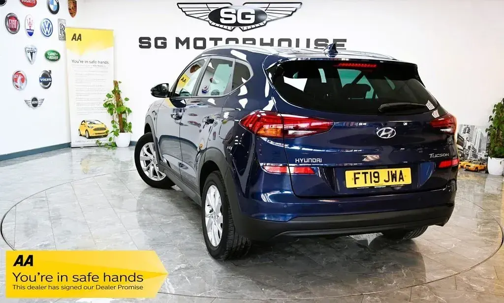 Used Hyundai Tucson SE 177 HP (130 kW) 2019 Blue SUV