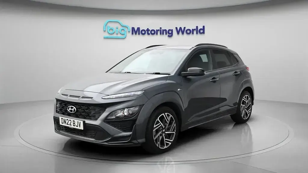 Used Hyundai Kona N Line 120 HP (88 kW) 2022 Grey SUV