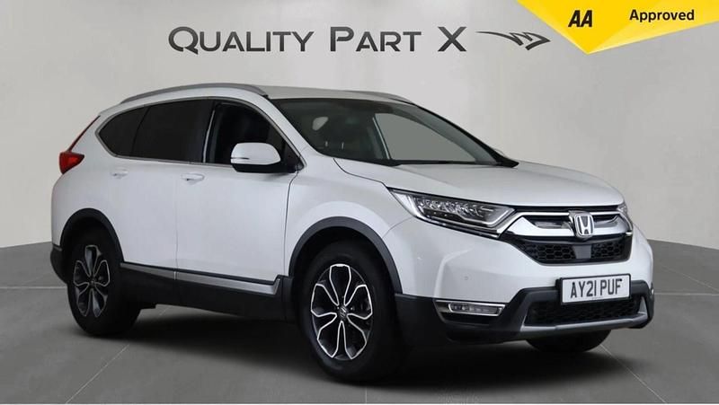 White Used 2021 Honda CR-V Hybrid SUV | £17,575 (Super price) - Image 1/4