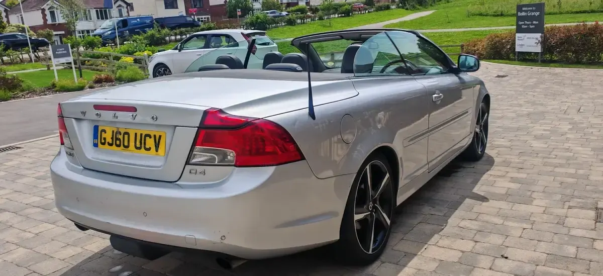 Used Volvo C70 SE Lux 177 HP (130 kW) 2011 Silver Cabriolet