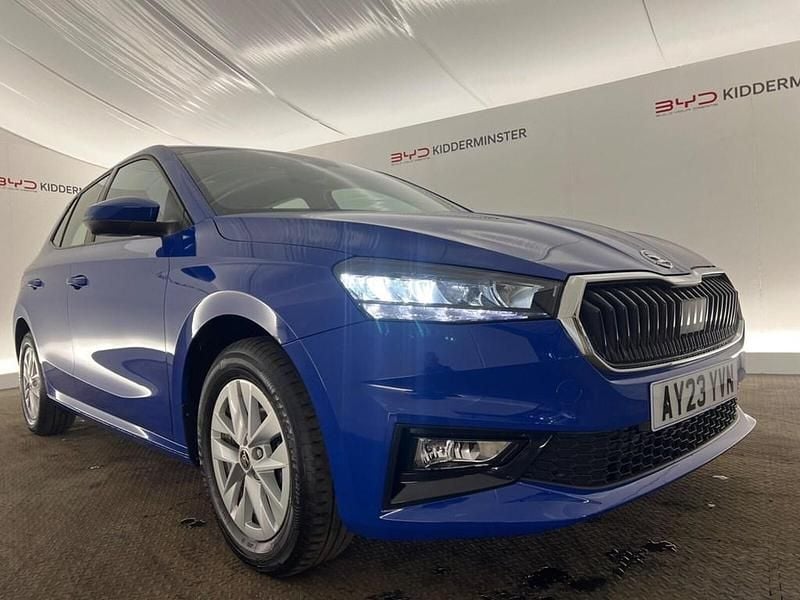 Used Skoda Fabia Comfort 2023 Blue Hatchback