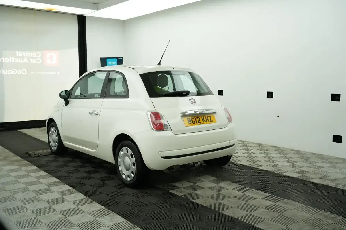 Used Fiat 500 Pop 69 HP (50 kW) 2012 White Hatchback