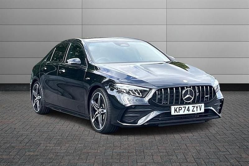 Cosmos black New 2024 Mercedes A35 AMG Premium Sedan | £37,490 (Fair price) - Image 1/4