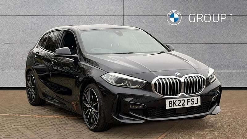 Used BMW 118 M Sport 136 HP (100 kW) 2022 Black Hatchback