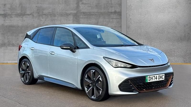 Silver Used 2025 Cupra Born e-Boost Hatchback | £24,890 (A bit pricey) - Image 1/4
