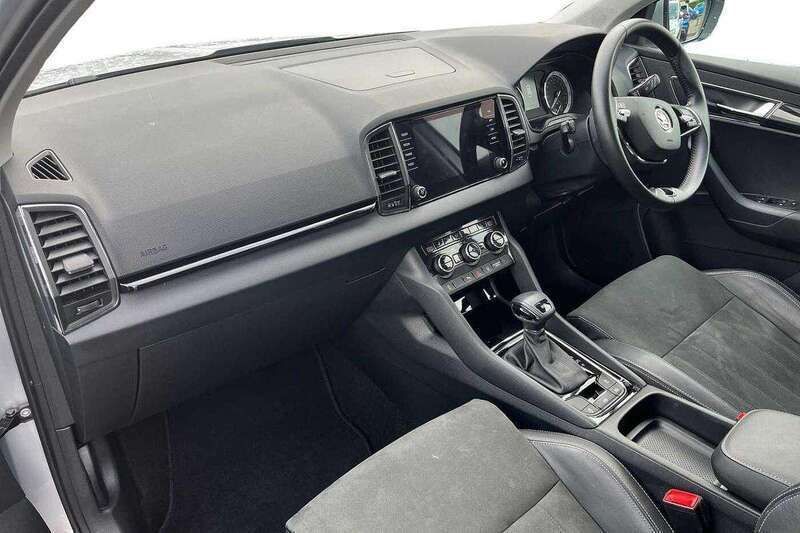 Gebraucht Skoda Karoq SE L 150 PS (110 kW) 2021 Silber SUV