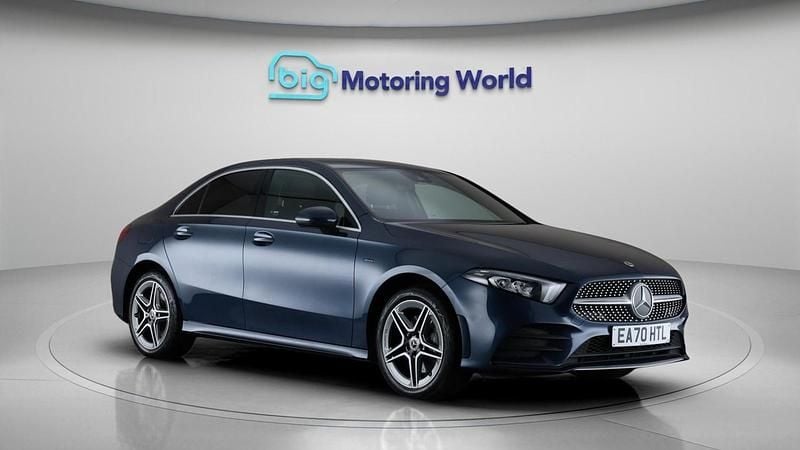 Blue Used 2020 Mercedes A250 AMG line Sedan | £15,400 (Good price) - Image 1/4