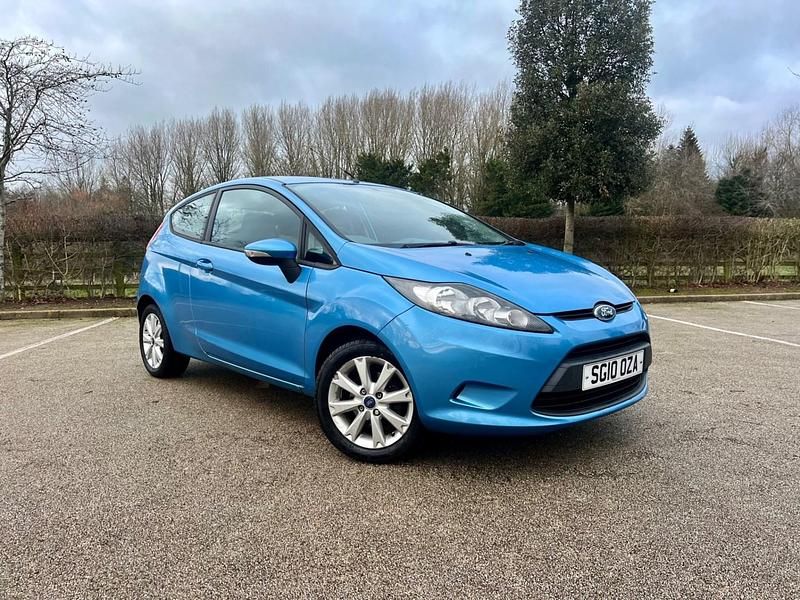 Used Ford Fiesta 82 HP (60 kW) 2010 Blue Hatchback