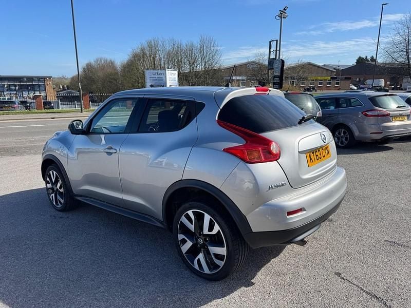 Used Nissan Juke N-TEC 2014 Silver SUV