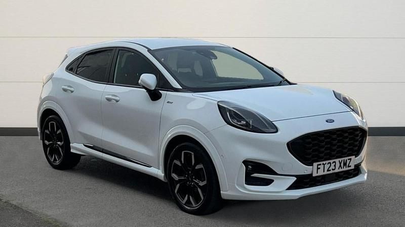 White Used 2023 Ford Puma ST-Line X SUV | £19,078 (Fair price) - Image 1/4