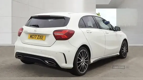 Used Mercedes A200 134 HP (98 kW) 2017 White Hatchback