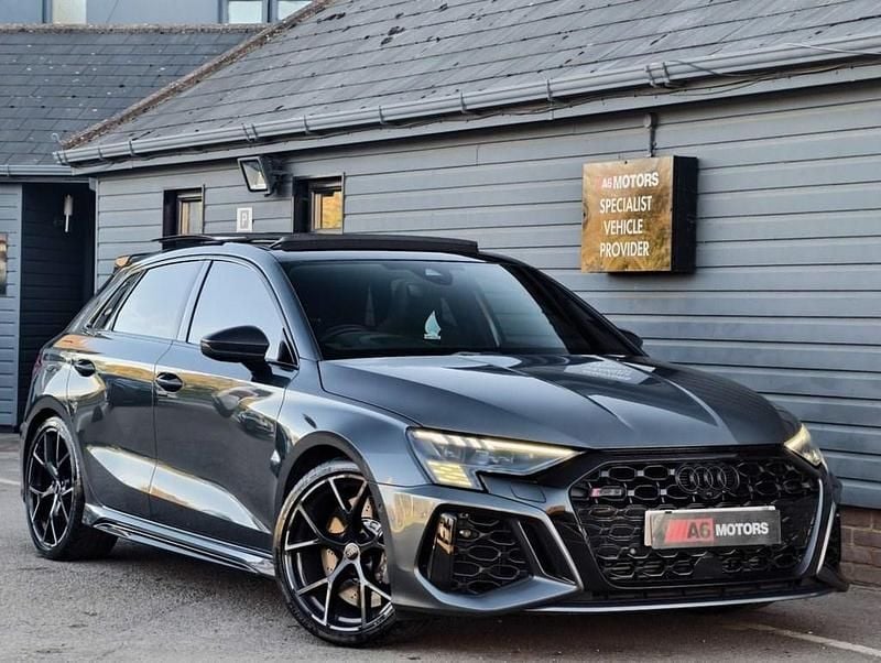 Grey Used 2022 Audi RS3 Comfort Sedan | £42,989 (Fair price) - Image 1/4
