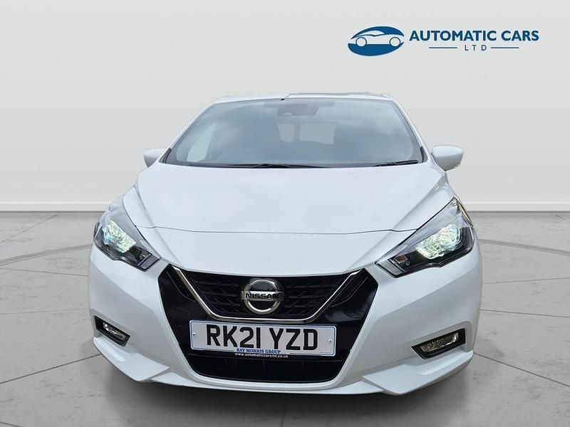 Used Nissan Micra Tekna 2021 White Hatchback