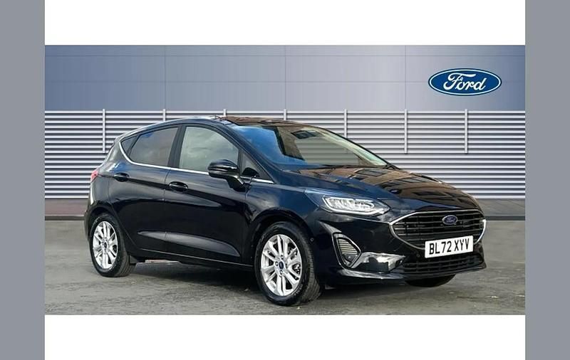 Black Used 2022 Ford Fiesta Titanium Hatchback | £13,500 (Fair price) - Image 1/4