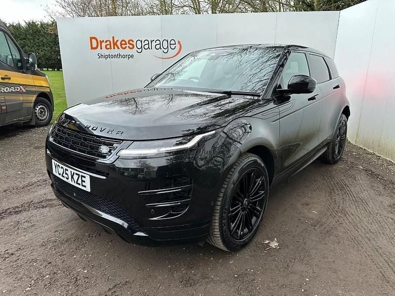 Used Land Rover Range Rover evoque 2025 Black SUV