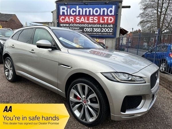 Gold Used 2016 Jaguar F-Pace S SUV | £14,995 (Fair price) - Image 1/1