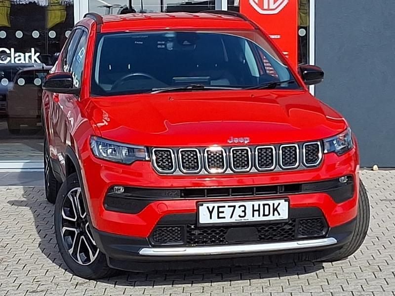 Used Jeep Compass Limited 130 HP (95 kW) 2023 Red SUV