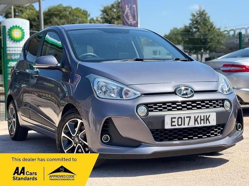 Grey Used 2017 Hyundai i10 Premium Hatchback | £4,950 (Fair price) - Image 1/4
