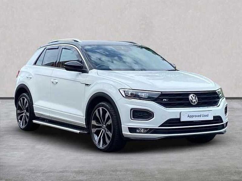 White Used 2019 VW T-Roc R-line SUV | £16,572 (Fair price) - Image 1/4