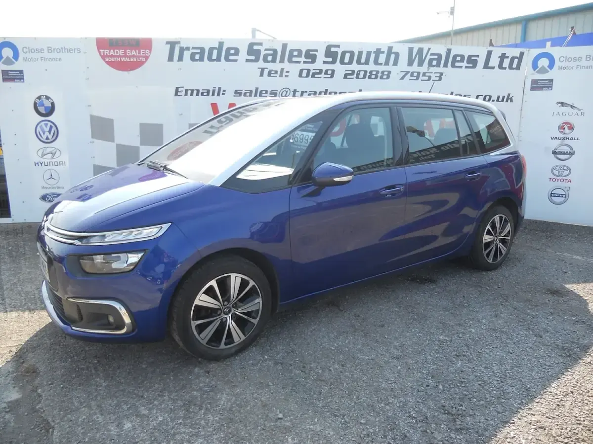 Used Citroën Grand C4 Picasso Feel 120 HP (88 kW) 2017 Blue MPV