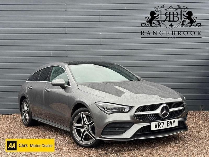 Used Mercedes CLA250e Shooting Brake AMG line 218 HP (160 kW) 2021 Grey Estate