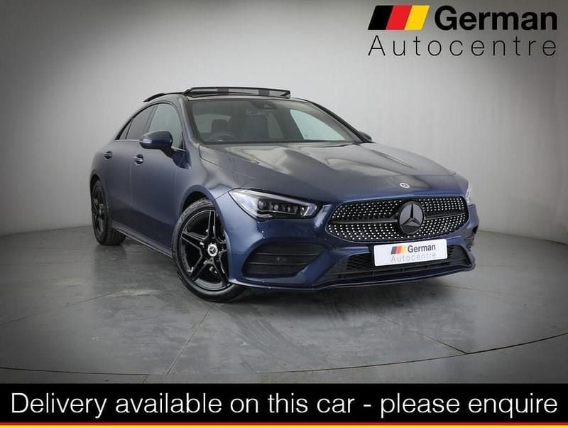 Blue Used 2022 Mercedes CLA180 AMG Line Premium Plus Sedan | £27,000 (Fair price) - Image 1/3