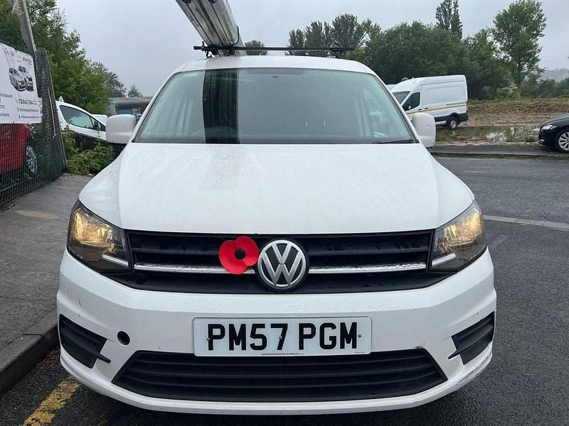 Used VW Caddy Trendline 102 HP (75 kW) 2016 White MPV