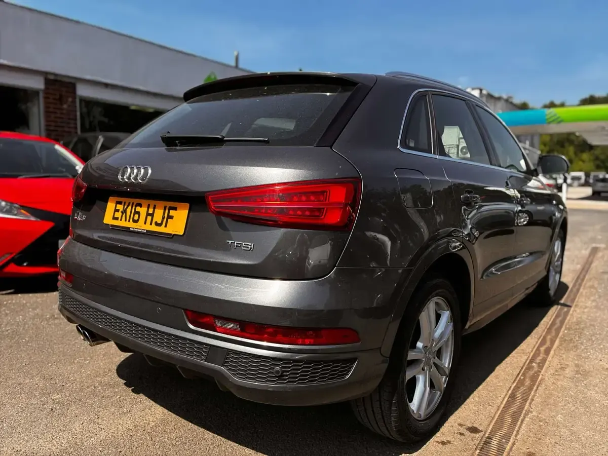 Used Audi Q3 S-Line 150 HP (110 kW) 2016 Grey SUV