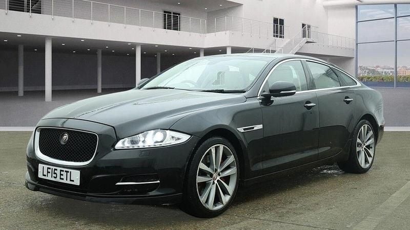 Used Jaguar XJ Portfolio 2015 Black Sedan