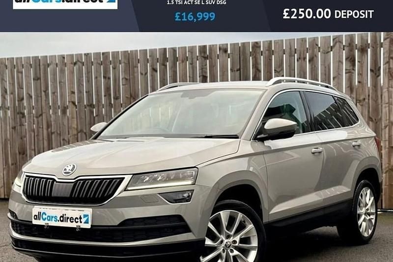 Used Skoda Karoq SE L 150 HP (110 kW) 2021 Grey SUV