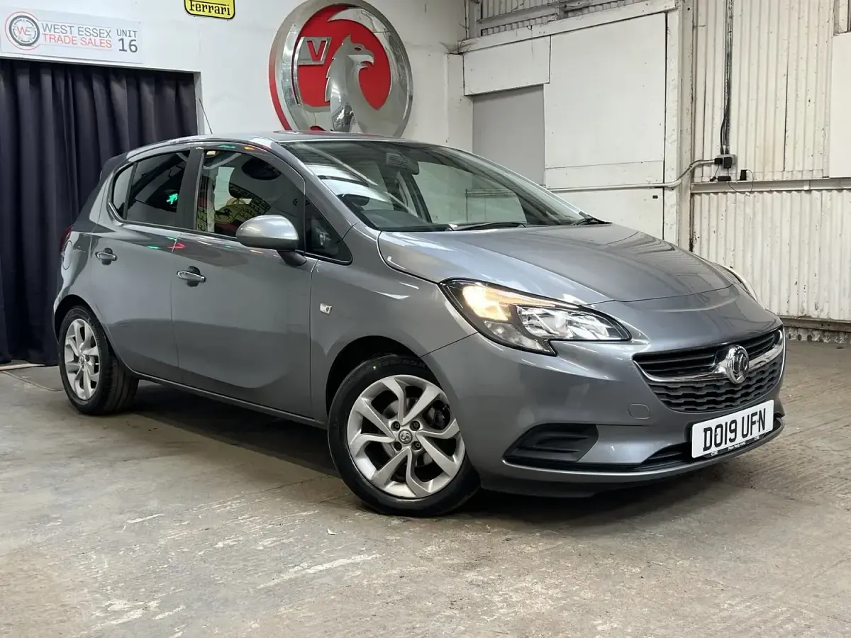 Used Vauxhall Corsa Sport 90 HP (66 kW) 2019 Grey Hatchback