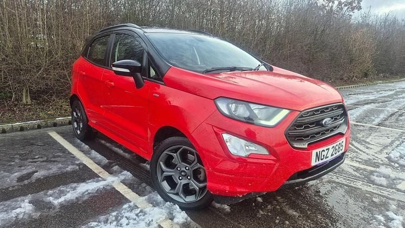 Used Ford Ecosport ST-Line 125 HP (91 kW) 2019 Red SUV