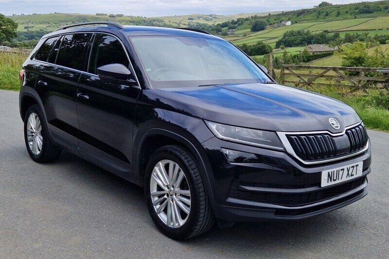 Black Used 2017 Skoda Kodiaq SE L SUV | £13,500 (Fair price) - Image 1/1