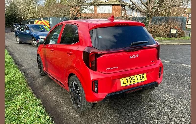 Used Kia Picanto GT-Line 62 HP (45 kW) 2025 Red Hatchback