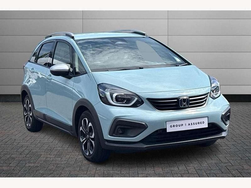 Surf blue Used 2021 Honda Jazz Hybrid Hatchback | £18,490 (Fair price) - Image 1/2