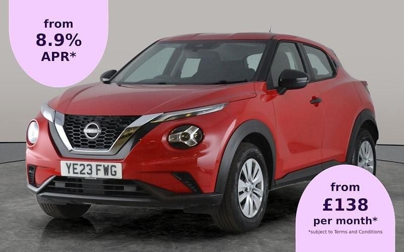 Red Used 2023 Nissan Juke Visia SUV | £11,912 (Super price) - Image 1/2