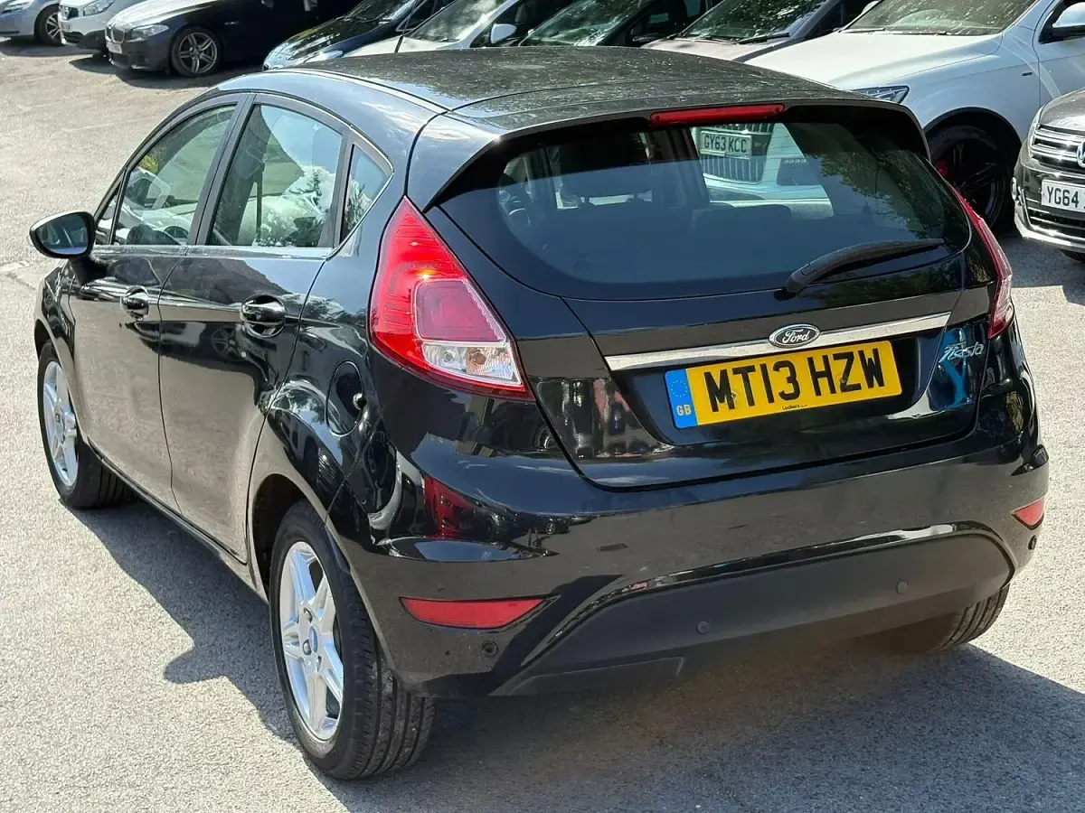 Used Ford Fiesta Zetec 2013 Black Hatchback