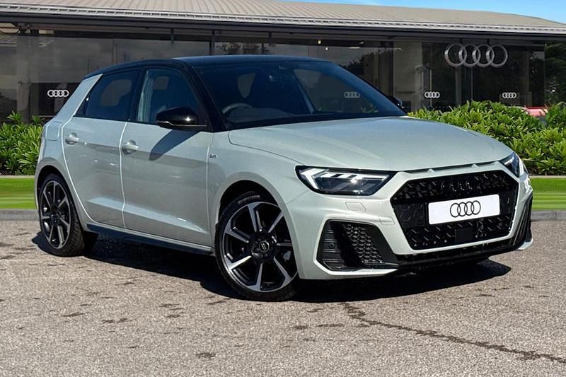 New Audi A1 Sportback Black Edition 2026 Silver Hatchback