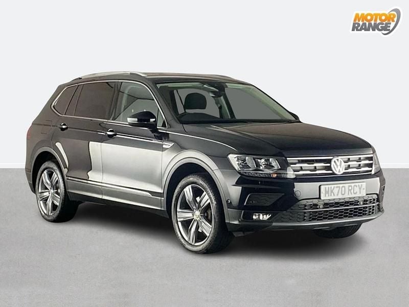 Black Used 2020 VW Tiguan Allspace Match SUV | £19,895 (Fair price) - Image 1/4