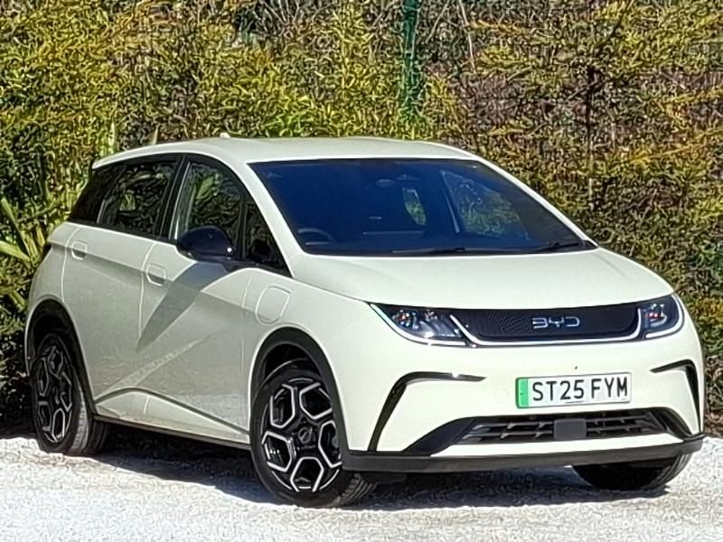 New BYD Dolphin Boost 130 kW (177 HP) 2025 White Hatchback