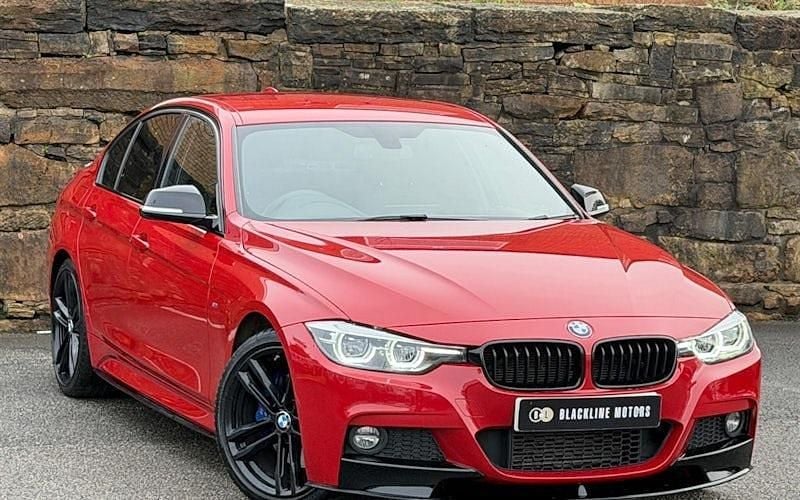Red Used 2018 BMW 320 M Sport Sedan | £14,495 (Fair price) - Image 1/4