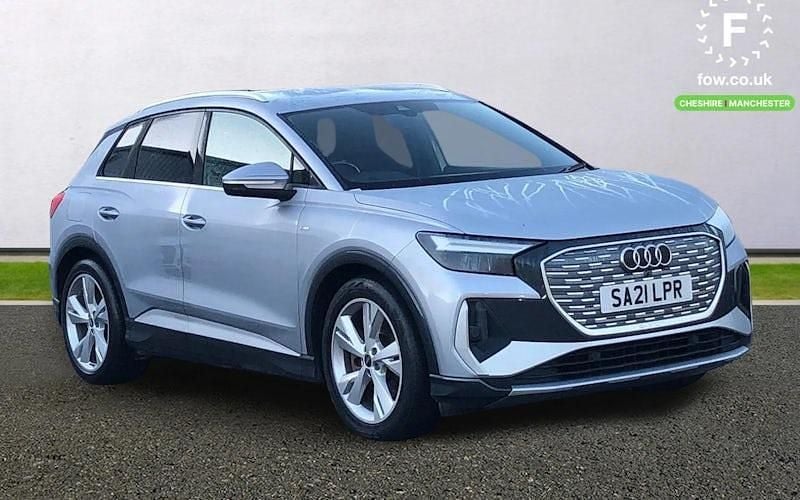 Used 2023 Audi Q4 e-tron S-Line SUV | £19,899 (Good price) - Image 1/3