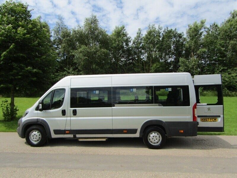 Silver Used 2017 Peugeot Boxer Van | £14,950 (Fair price) - Image 1/2