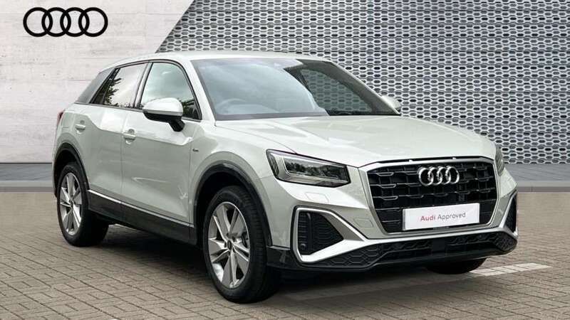 Silver New 2025 Audi Q2 S-Line SUV | £29,548 (A bit pricey) - Image 1/4