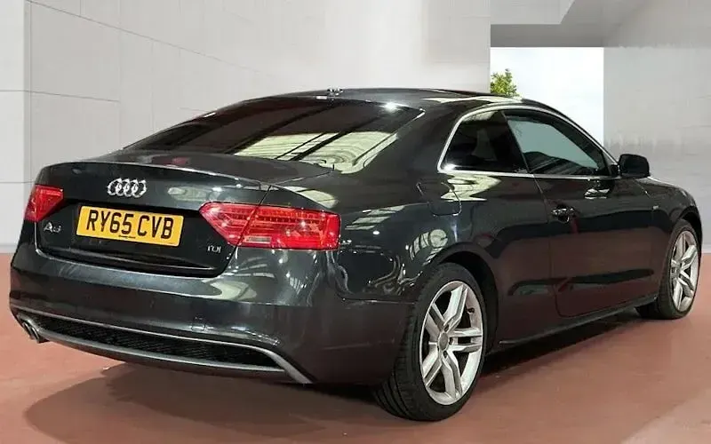 Used Audi A5 S-Line 190 HP (139 kW) 2016 Grey Coupe
