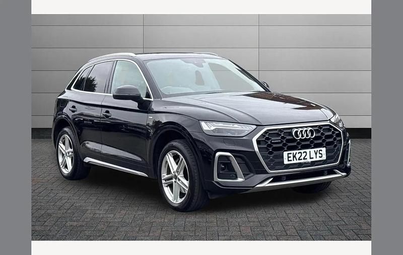 Used Audi Q5 S-Line 204 HP (150 kW) 2022 Black SUV