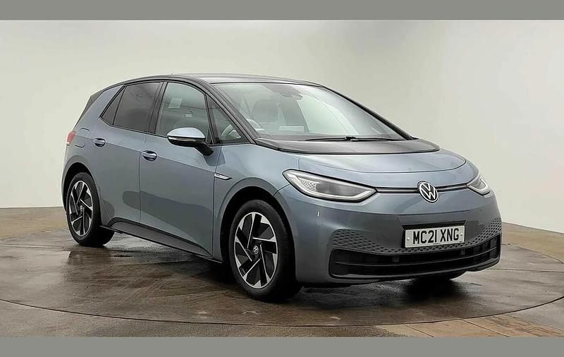 Used VW ID.3 Pro Performance 150 kW (204 HP) 2021 Blue Hatchback